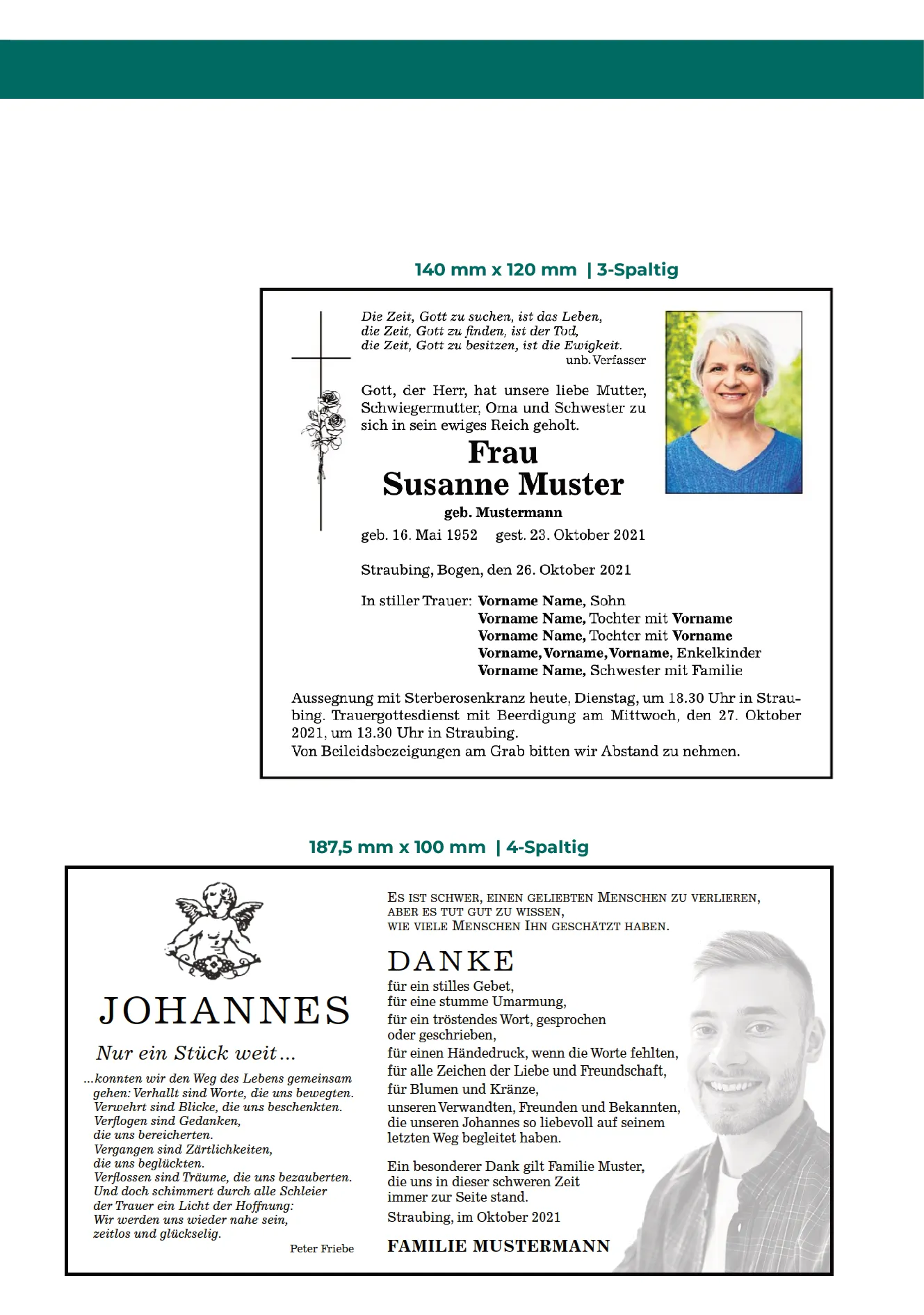Leistungsbroschüre des Landshuter Bestattungsdiensts, Seite 13 von 24