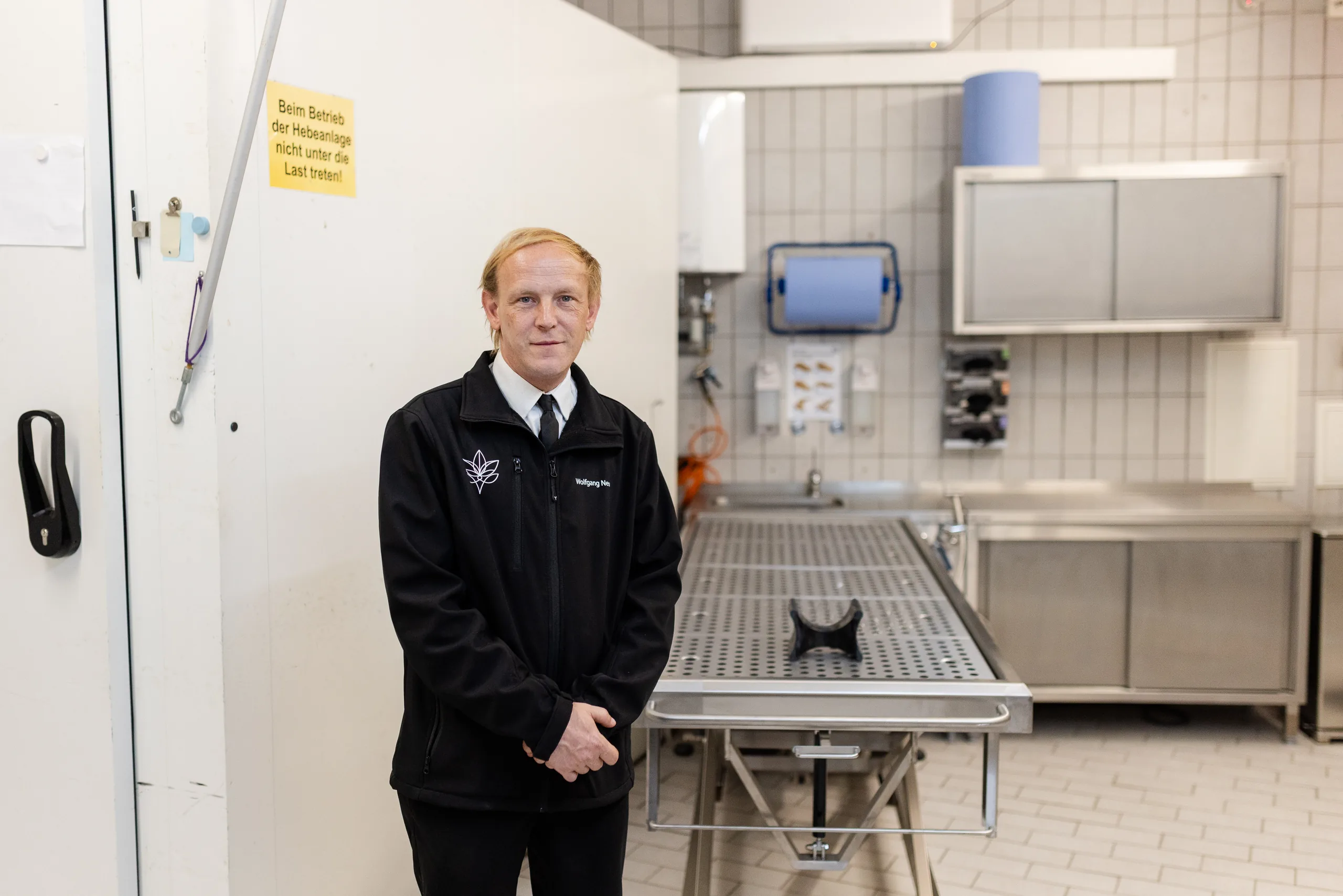 Wolfgang Neu, Abteilungsleiter der Versorgung des Landshuter Bestattungsdiensts in Landshut